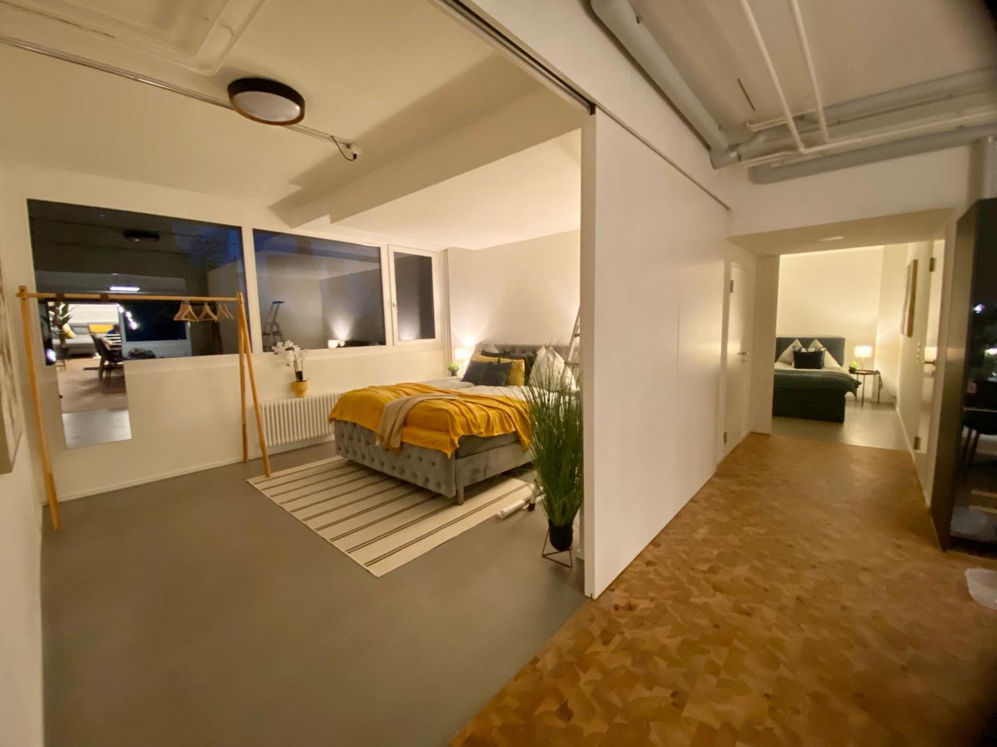 120m2 Modern 3-bedroom Loft In अपार्टमेंट